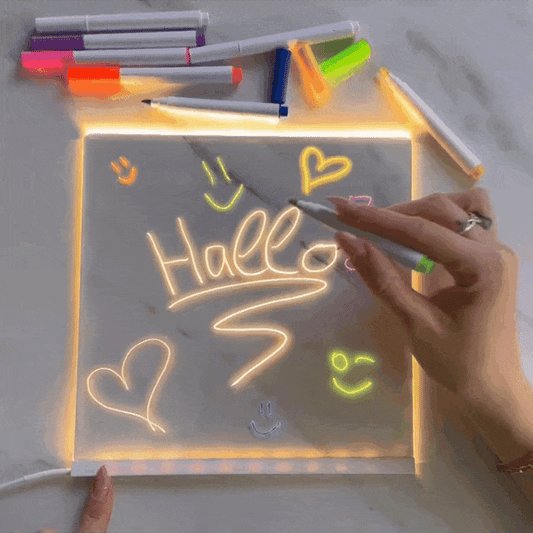 Magische Tafel – Wenn Licht die Kreativität entfacht