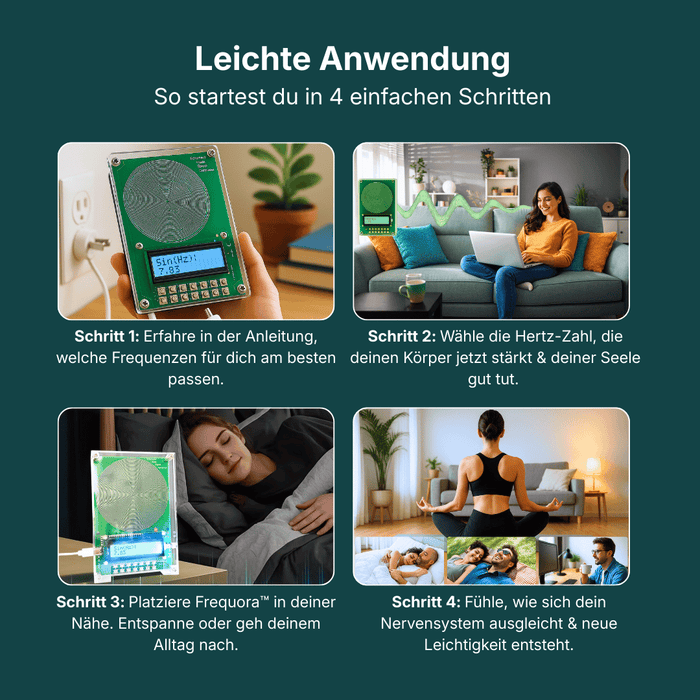 Frequora - 5-teiliges Entspannungs-Paket