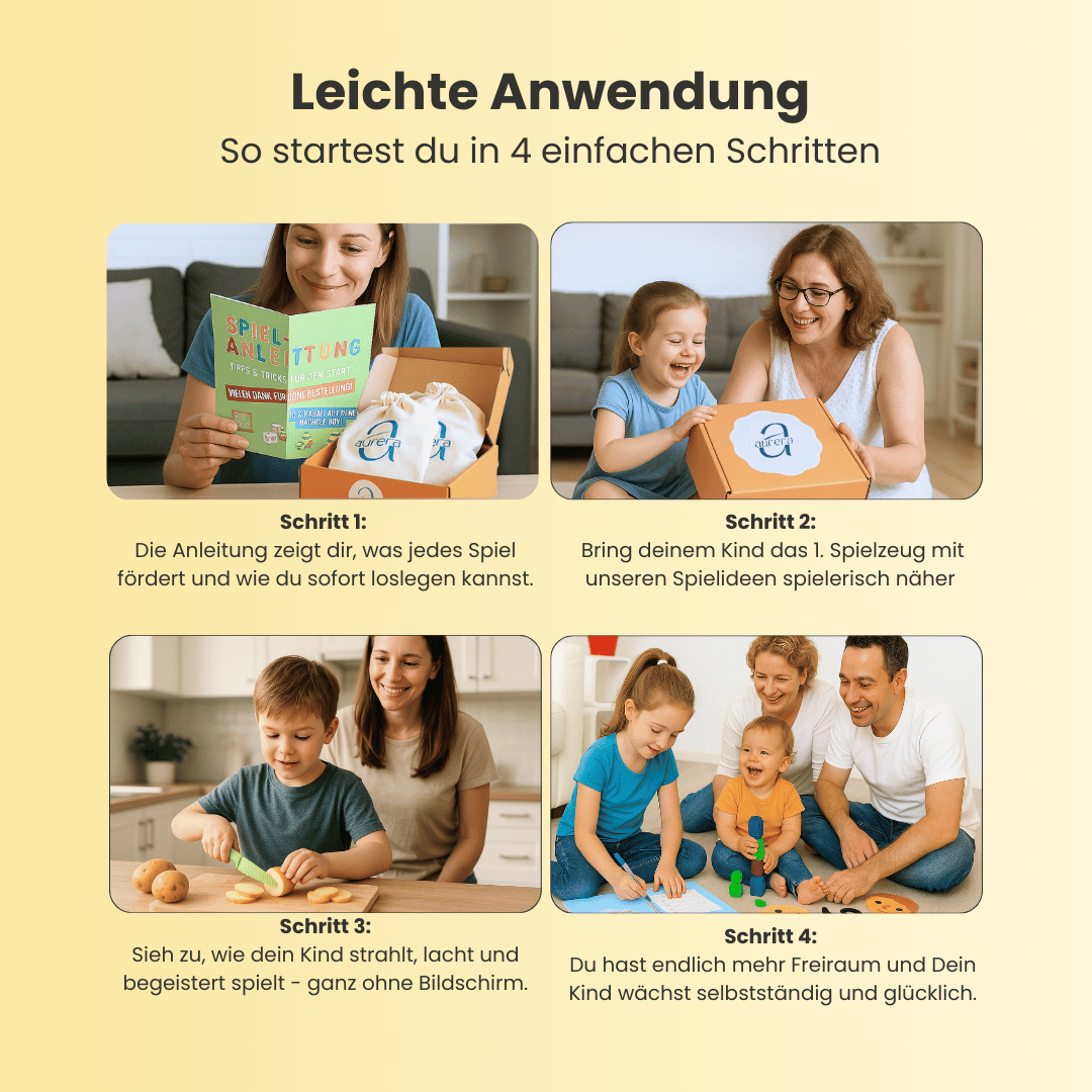 MONTY– 5 in 1 Box für spielerisches Wachsen