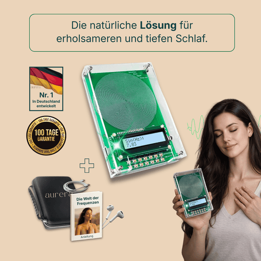 Frequora - 5-teiliges Entspannungs-Paket für besseren Schlaf