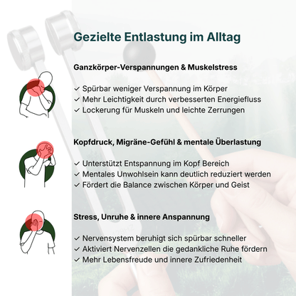 Erdunia - Stimmgabeln für tiefe körperliche Entspannung