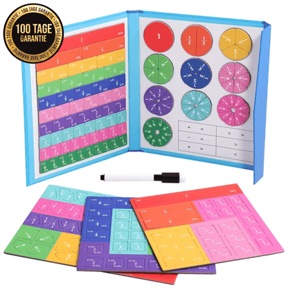 Mathe Dino - Das magnetische Bruch-Puzzle