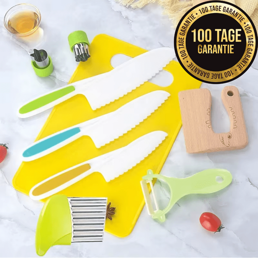 Kiddos Set - Durch sichere Utensilien zum Küchenchef
