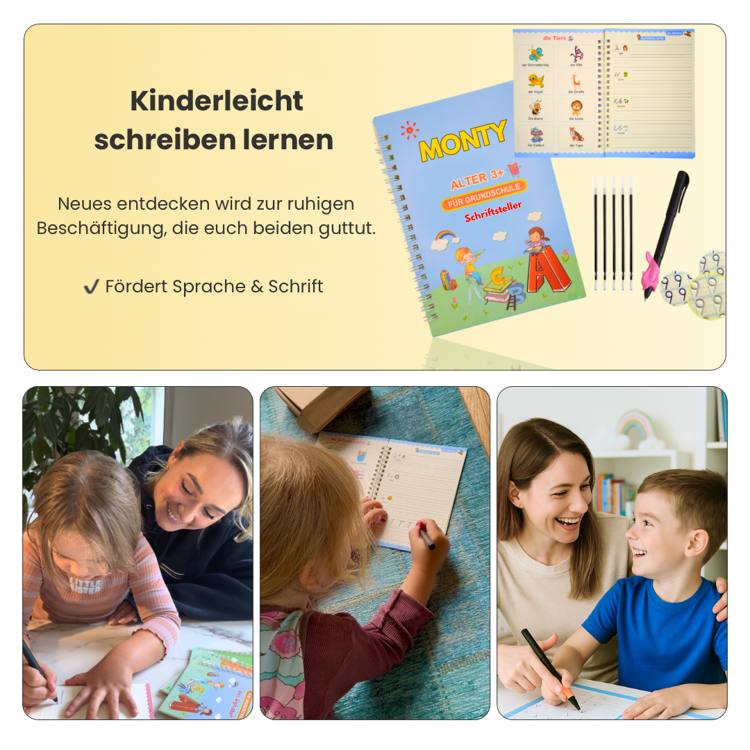 MONTY– 5-in-1 Box für spielerisches Wachsen